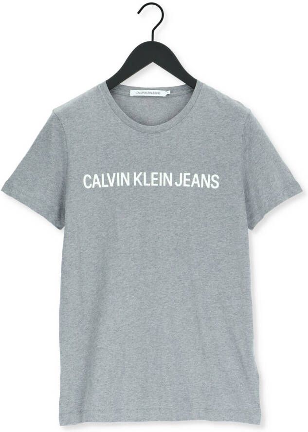 CALVIN KLEIN Heren Polo's & T-shirts Institutional L Grijs