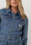 Calvin Klein Jeans Knielange jeansjurk met labelpatch model 'TRUCKER' - Thumbnail 4