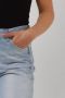 Calvin Klein Dames Gewassen 5-Pocket Jeans met Versleten Effect Blauw Dames - Thumbnail 4