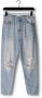 Calvin Klein Dames Gewassen 5-Pocket Jeans met Versleten Effect Blauw Dames - Thumbnail 5