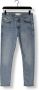 Calvin Klein Jeans Slim Fit Jeans met knoop en verborgen rits Blauw Heren - Thumbnail 4