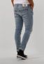 Calvin Klein Jeans Slim Fit Jeans met knoop en verborgen rits Blauw Heren - Thumbnail 5