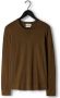 Calvin Klein Olijf Sweater Superior Wool Crew Neck Sweater - Thumbnail 4