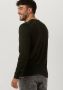 Calvin Klein Zwarte Herentrui van Wol Klassieke Wol Sweater Black Green Heren - Thumbnail 8