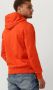 Calvin Klein Oranje Sweater Monologo Sleeve Badge Hoodie - Thumbnail 5