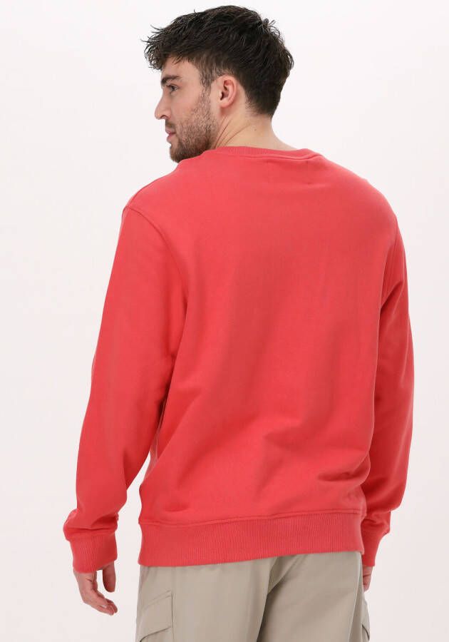 Calvin Klein Oranje Sweater Stacked Logo Crew Neck