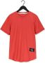 Calvin Klein Oranje T-shirt Badge Turn Up Sleeve - Thumbnail 3