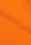 CALVIN KLEIN Jongens Polo's & T-shirts Raised Embro Logo T-shirt Oranje - Thumbnail 2