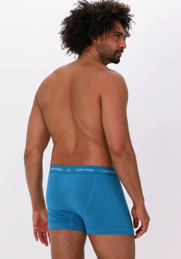 Calvin Klein Underwear Grijze Boxershort 3-pack Low Rise Trunks