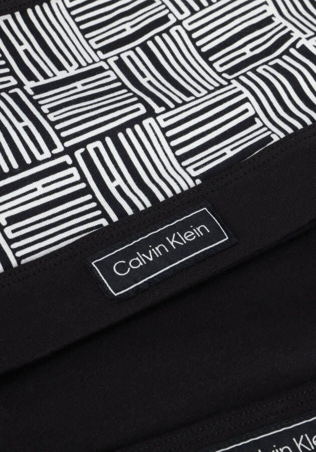 Calvin Klein Underwear Zwarte 2pk Bralette-heritage