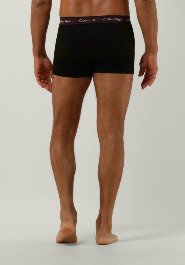 Calvin Klein Underwear Zwarte Boxershort 3-pack Low Rise Trunks