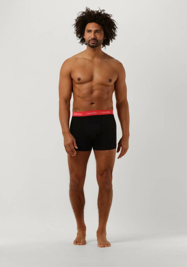 Calvin Klein Underwear Zwarte Boxershort 3-pack Trunks