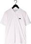 CALVIN KLEIN Heren Polo's & T-shirts Stretch Pique Slim Button Polo Wit - Thumbnail 5