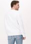 Calvin Klein Witte Crewneck Sweatshirt met Lange Mouwen en Print Logo White Heren - Thumbnail 5