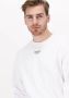 Calvin Klein Witte Crewneck Sweatshirt met Lange Mouwen en Print Logo White Heren - Thumbnail 6