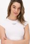 Calvin Klein Women Short Sleeve T-shirt White Wit Dames - Thumbnail 7