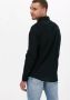 CALVIN KLEIN Heren Overhemden Cotton Linen Chest Pocket Shirt Zwart - Thumbnail 2