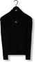 Calvin Klein Trui Zwart Aansluitend Rolhals Lange Mouwen Patch Logo Black Dames - Thumbnail 5