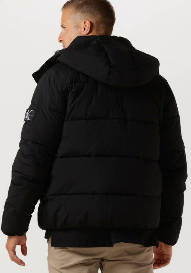 Calvin Klein Zwarte Gewatteerde Jas Essentials Non Down Jacket