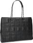 Calvin Klein Zwarte polyester handtas met kettinghandvatten Black Dames - Thumbnail 3