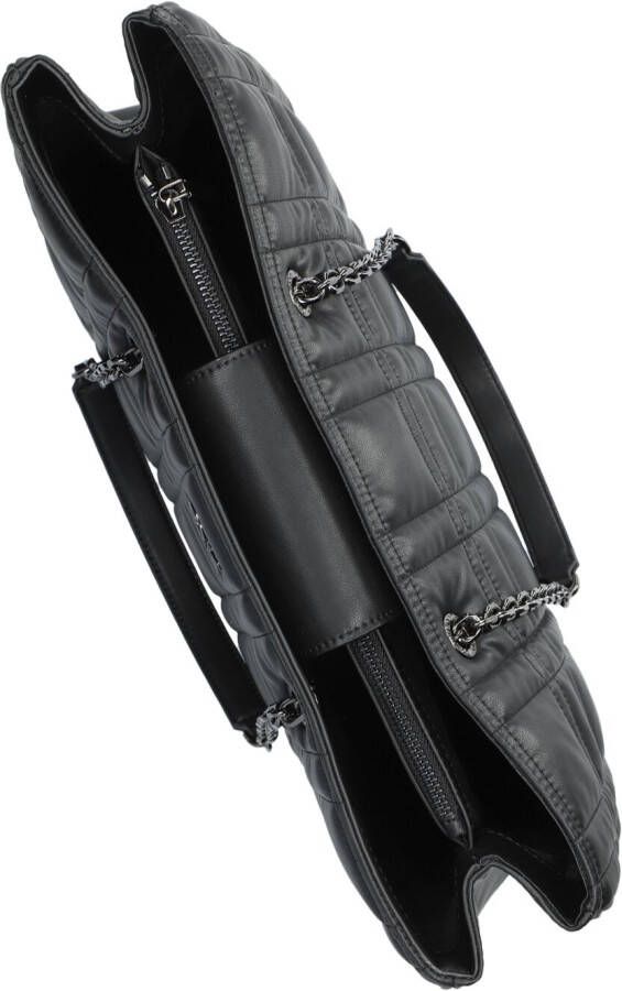 Calvin Klein Zwarte Handtas Quilt Tote W lpt