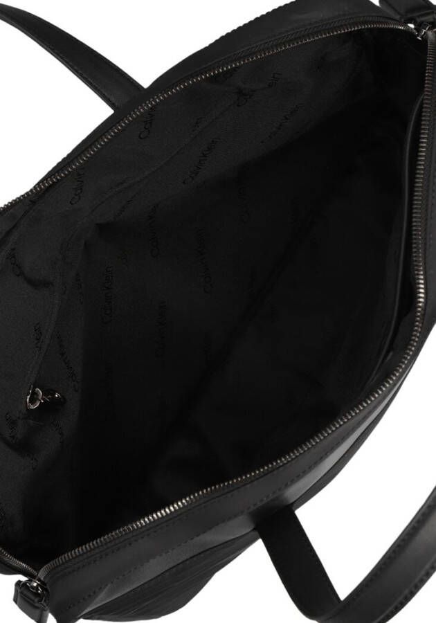 Calvin Klein Zwarte Laptoptas Ck Elevated Laptop Bag