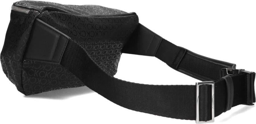 Calvin Klein Zwarte Schoudertas Ck Elevated Waistbag Mono