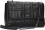Calvin Klein Shoppers Re-Lock Quilt Shoulder Bag Large in black - Thumbnail 4