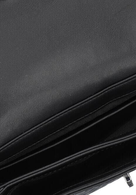 Calvin Klein Zwarte Schoudertas Re-lock Ew Conv Xbody Emb Mono