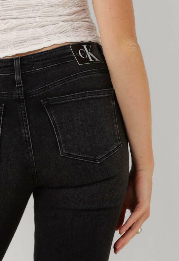 Calvin Klein Zwarte Skinny Jeans Mid Rise Skinny