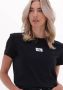 Calvin Klein Zwarte T-shirt Badge Seaming Tee - Thumbnail 6