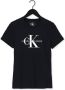 Calvin Klein Shirt met ronde hals CORE MONOGRAM REGULAR TEE met jeans monogram (1-delig) - Thumbnail 6