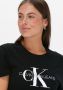 Calvin Klein Shirt met ronde hals CORE MONOGRAM REGULAR TEE met jeans monogram (1-delig) - Thumbnail 8