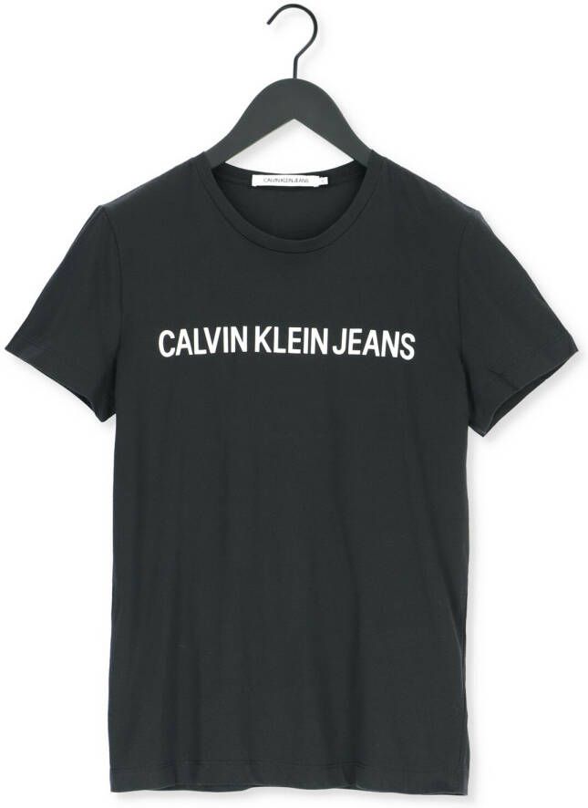 CALVIN KLEIN Heren Polo's & T-shirts Institutional L Zwart