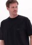CALVIN KLEIN Heren Polo's & T-shirts Shrunken Badge Pocket Tee Zwart - Thumbnail 5