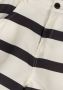 CARLIJNQ Meisjes Broeken Stripes Black Loose Fit Shorts Wit - Thumbnail 2
