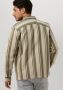 CAST IRON Heren Overhemden Long Sleeve Shirt Sanborn Twill Stripe Beige - Thumbnail 5
