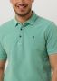 CAST IRON Heren Polo's & T-shirts Short Sleeve Polo Cotton Gd Pique Blauw - Thumbnail 4