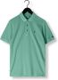 CAST IRON Heren Polo's & T-shirts Short Sleeve Polo Cotton Gd Pique Blauw - Thumbnail 5