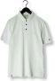 CAST IRON Heren Polo's & T-shirts Short Sleeve Polo Cotton Popcorn Blauw - Thumbnail 5