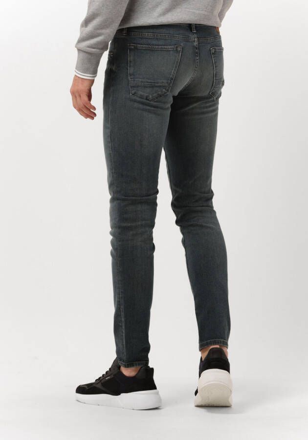 Cast Iron Blauwe Slim Fit Jeans Riser Slim Aged Dark WAsh