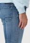 Cast Iron Blauwe Slim Fit Jeans Riser Slim Bright Blue WAsh - Thumbnail 6