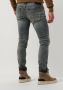 Cast Iron Blauwe Slim Fit Jeans Riser Slim Tinted Indigo Structure - Thumbnail 4