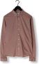 CAST IRON Heren Overhemden Long Sleeve Shirt Cf Jersey Pique Tec Bordeaux - Thumbnail 4