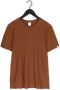 Cast Iron Bruine T shirt Short Sleeve R neck Linen Slim Fit - Thumbnail 3