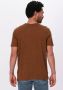 Cast Iron Bruine T shirt Short Sleeve R neck Linen Slim Fit - Thumbnail 4