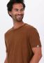 Cast Iron Bruine T shirt Short Sleeve R neck Linen Slim Fit - Thumbnail 5