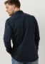 CAST IRON Heren Overhemden Long Sleeve Shirt Twill Jersey 2 Tone Donkerblauw - Thumbnail 6
