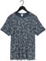 Cast Iron Donkerblauwe T shirt Short Sleeve R neck Relaxed Fit Cotton Twill - Thumbnail 4