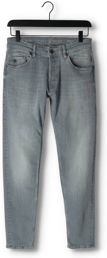 Cast Iron Grijze Slim Fit Jeans Shiftback Slim Tapered New Grey Blue